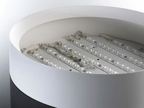 LED2 Prisadené stropné LED osvetlenie MILA, 60W, 3000K/4000K, okrúhle, biele