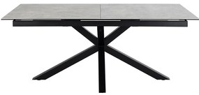 Jídelní rozkládací stůl Heaven 200/240 cm šedý/černý