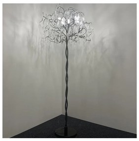 Krištáľová stojacia lampa 5xG9/40W/230V čierna