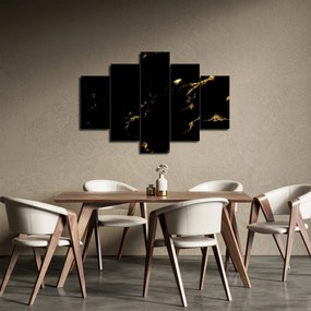 Obraz - Zlaý dekor (150x105 cm)