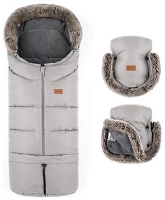 Petite&Mars Set zimný Arctic 4v1 Furry Champagne Shower
