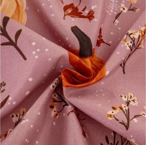 Plachta z mikrovlákna PUMPKINS ROSAVIE staroružové 180x200 cm