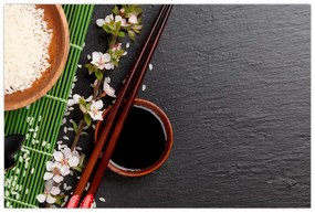 Obraz - Sushi (90x60 cm)