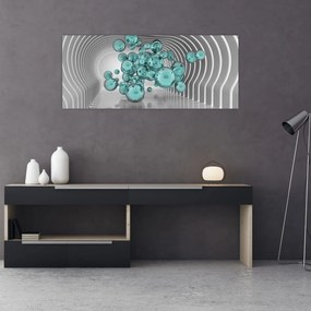 Obraz - Bubliny (120x50 cm)