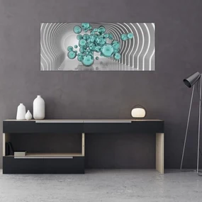 Obraz - Bubliny (120x50 cm)