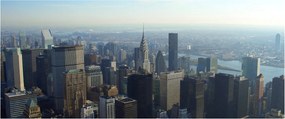 Obraz - Manhatten vo dne (120x50 cm)