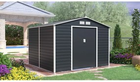 Záhradný domček G21 GAH 706 - 277 x 255 cm, antracitový 63900692