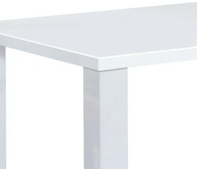 BONTEC Jedálenský stôl 160x90cm, mdf AT-3008 WT Farba: Biela