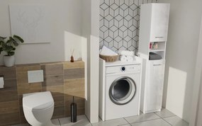 Kúpeľňová skrinka Maestra 5 (lesk biely). Akcia -17%. Vlastná spoľahlivá doprava až k Vám domov. 1132973