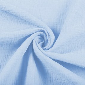 Biante Mušelínová plienka/dečka MSN-054 Bledo modrá 70x70 cm