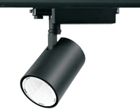 Trilum ARCH  Koľajnicové LED svietidlo, 230VAC, 30W, 2810lm, 4000K, Ra>90, 45°, 110x158mm, čierna