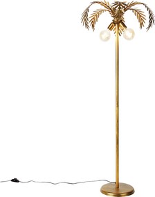 Inteligentná stojaca lampa zlatá 156 cm vrátane 2 Wifi G95 - Botanica