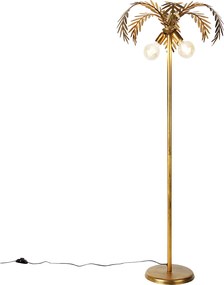 Inteligentná stojaca lampa zlatá 156 cm vrátane 2 Wifi G95 - Botanica