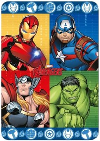 Detská flísová deka Avengers - 100 x 140 cm