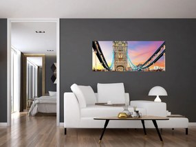 Obraz - Tower Bridge (120x50 cm)