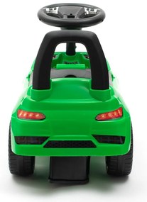 Detské odrážadlo so zvukom Baby Mix RACER zelené