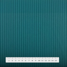 Biante Damašková obliečka na vankúš Atlas Grádl DM-014 Sýto petrolejová - tenké pásiky 3 mm 70 x 90 cm