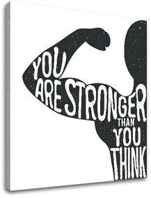 Motivačný obraz na stenu You are stronger | rôzne rozmery