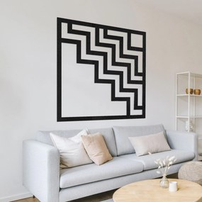 SENTOP | Geometrická drevená dekorácia na stenu | Moderný dizajn | SENTOP HDF0397-A