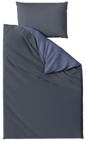 Bavlnené obliečky MONOCHROMATIC sivo-modré Rozmer obliečky: 70 x 90 cm | 140 x 200 cm