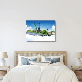 Obraz - Cesta okolo sveta (70x50 cm)