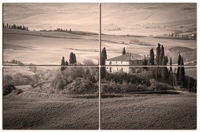 Obraz na plátne - Talianská venkovská krajina 1156QE (150x100 cm)