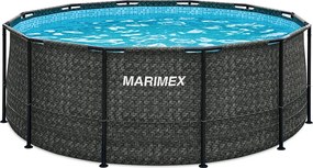 Marimex | Bazén Marimex Florida 3,66x1,22 m so zabudovaným skimmerom - motív RATAN | 10340320