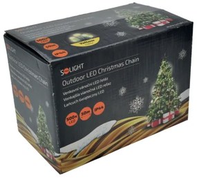 Solight 1V05-WW- LED Vonkajšia vianočná reťaz 500xLED/8 funkcií IP44 55m teplá biela