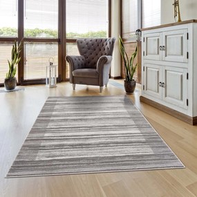 Dekorstudio Moderný koberec NOA - vzor 9301 sivý Rozmer koberca: 140x200cm