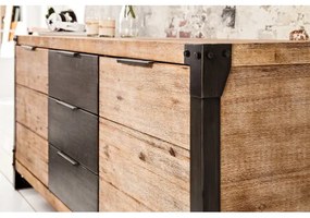 Komoda 36771 180cm Drevo Acacia  - Komfort-nábytok