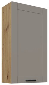 Horná kuchynská skrinka Lucid 60 G-108 1F (korpus: dub artisan + front: mdf claygrey). Vlastná spoľahlivá doprava až k Vám domov. 1134697