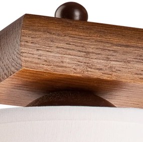 Nástenné svietidlo 1xE27/60W/230V dub