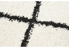 Kusový koberec Shaggy Praka krémový 1 60x100cm