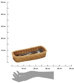 Košík na príbor Kiri, 28x12x6 cm