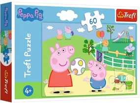 17356 TREFL Detské Puzzle - Prasiatko Peppa 60 ks