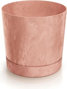 Kvetináč TUBOS P betónový efekt terakota