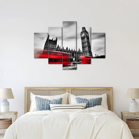 Obraz - Londýnske Houses of Parliament (150x105 cm)