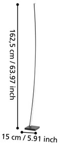 Eglo 99715 - LED Stojacia lampa PICACHA LED/25,7W/230V
