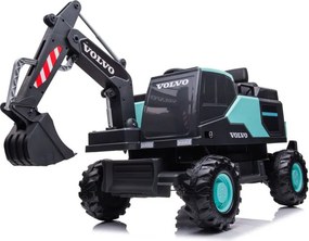 LEAN CARS Elektrické rýpadlo Volvo DK-VE888 na batérie, modré