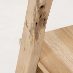 Záhradná lavica z týkového dreva Kave Home Safara