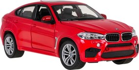 Model auta BMW X6M RASTAR 1:24 červený