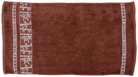 Bambusová osuška BAMBOO 70x140 cm hnedá, 70% bambus | 30% bavlna