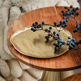 Dekoratívny podnos GIRONA zlatý 855257