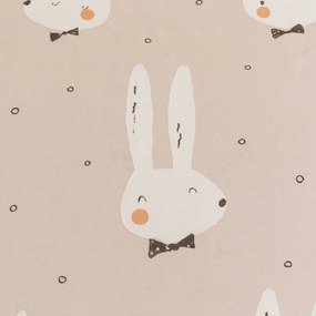 Plachta z mikrovlákna 140x240 cm a povlak na vankúš 50x70 cm WHITE RABBIT, béžové