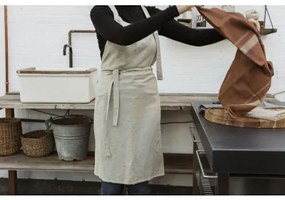 Ľanová kuchynská zástera Linen Grey Nicolas Vahé