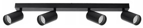 Bodové svietidlo ANGIE 4xGU10/35W/230V čierna