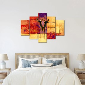 Obraz - Africká bohyňa (150x105 cm)