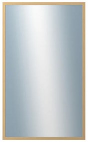 DANTIK - Zrkadlo v rámu, rozmer s rámom 60x100 cm z lišty KASSETTE jaseň (2860)