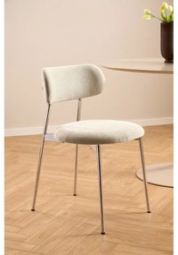 Krémová jedálenská stolička Lyric – Actona