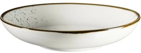 Mäser Hlboký tanier Pintar White modré bodky 21 cm